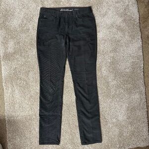 Eddie Bauer Truly Straight Women's Fine Whale Corduroy Jeans Sz 8L